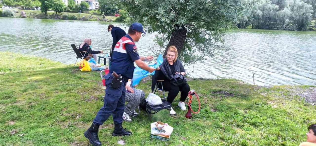 Jandarma, ‘temiz çevre ve çevre koruma’ için sahada