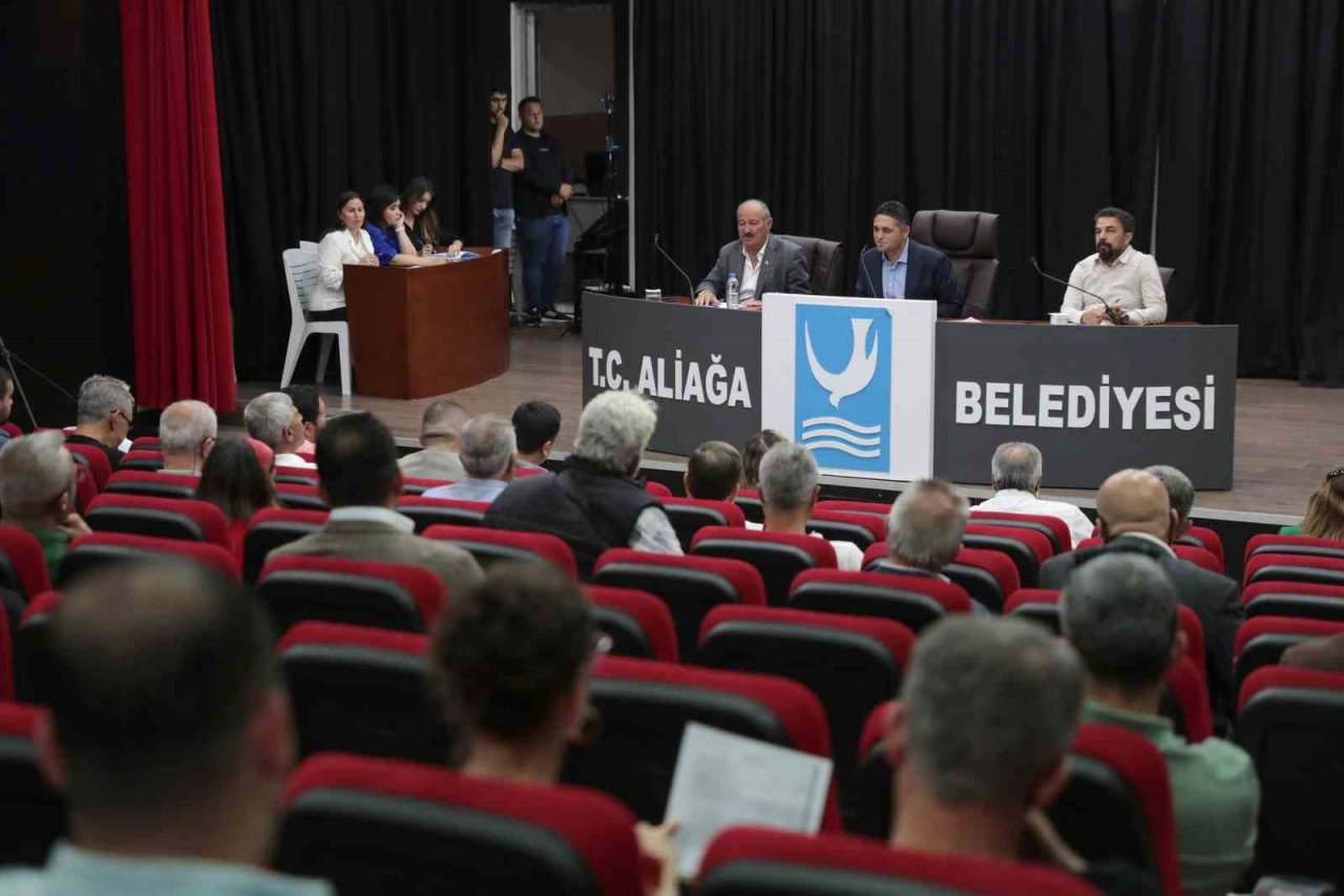 Aliağa Belediye Meclisi Haziran Ayı Olağan Toplantısı yapıldı