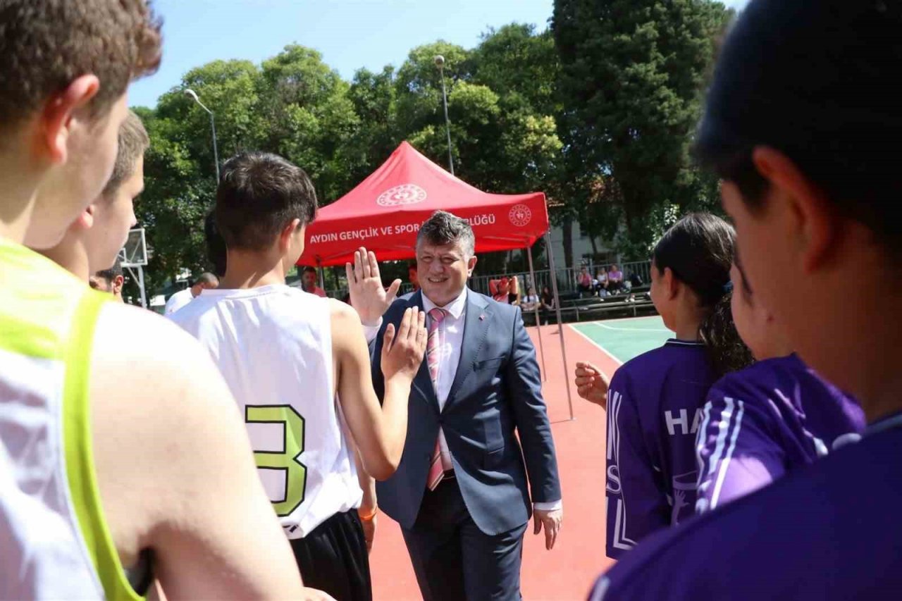 Aydın’da 33 basketbol heyecanı