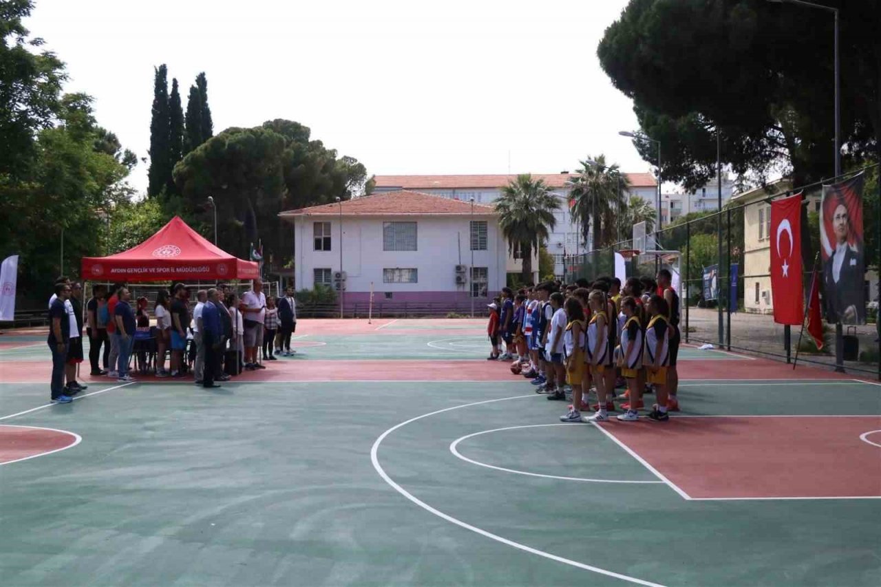 Aydın’da 33 basketbol heyecanı