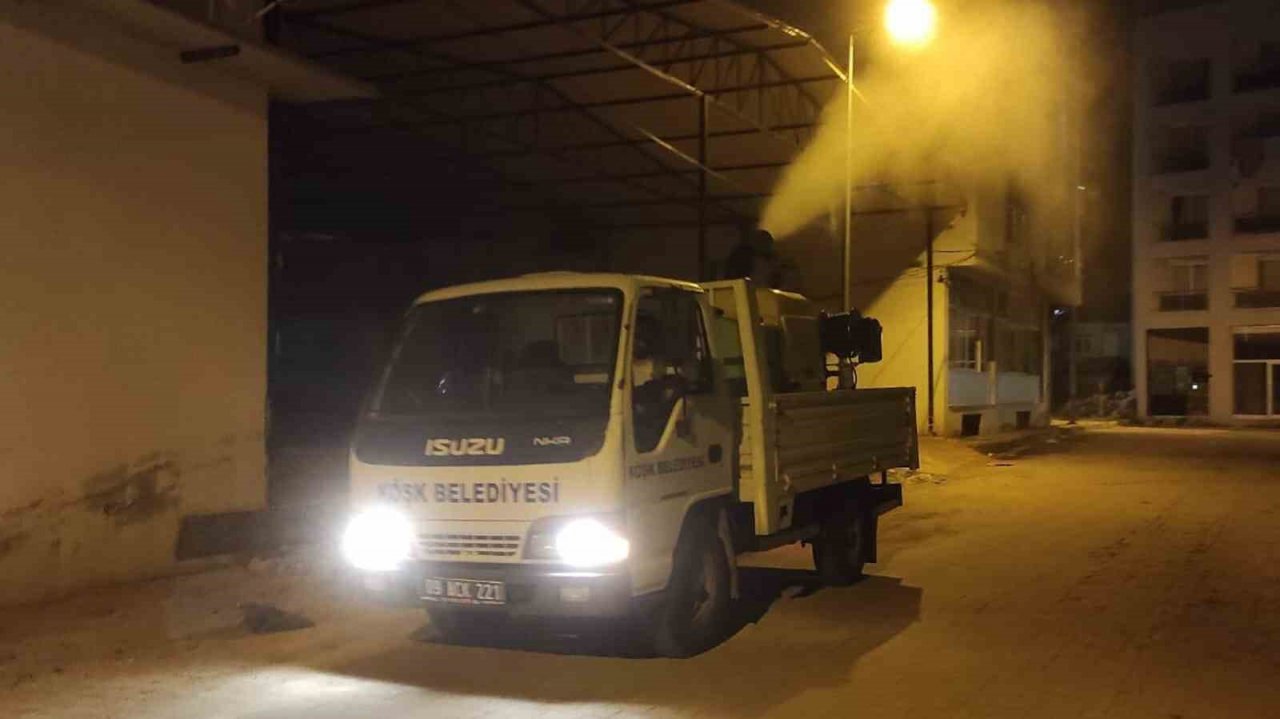 Köşk Belediyesi’nin sivrisinek mesaisi başladı