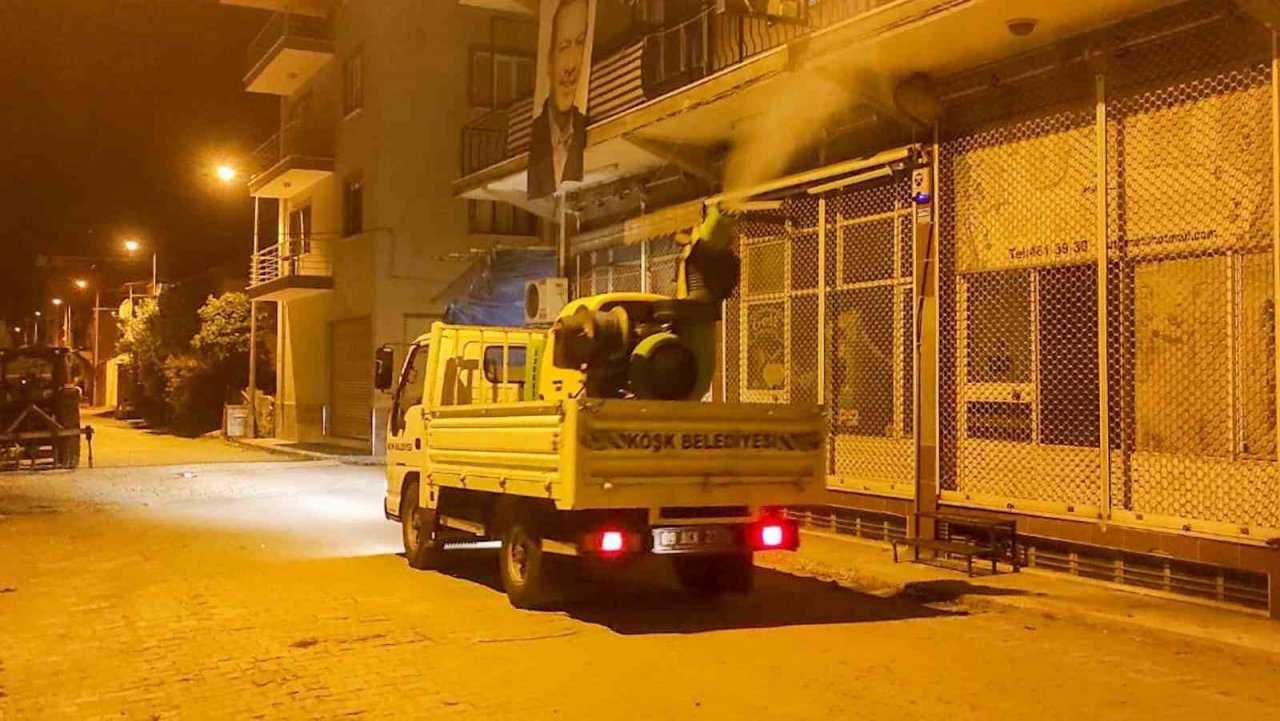 Köşk Belediyesi’nin sivrisinek mesaisi başladı