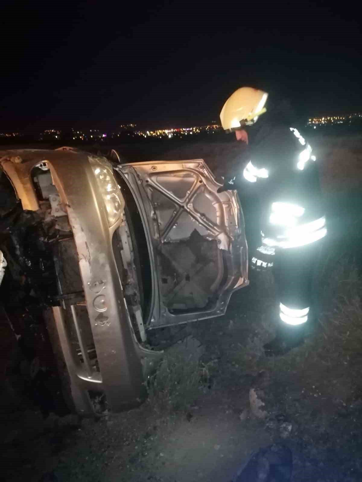 Erzincan’da trafik kazası: 2 yaralı