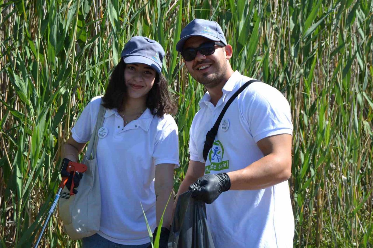 Fethiye Kuş Cenneti’nde temizlik etkinliği yapıldı