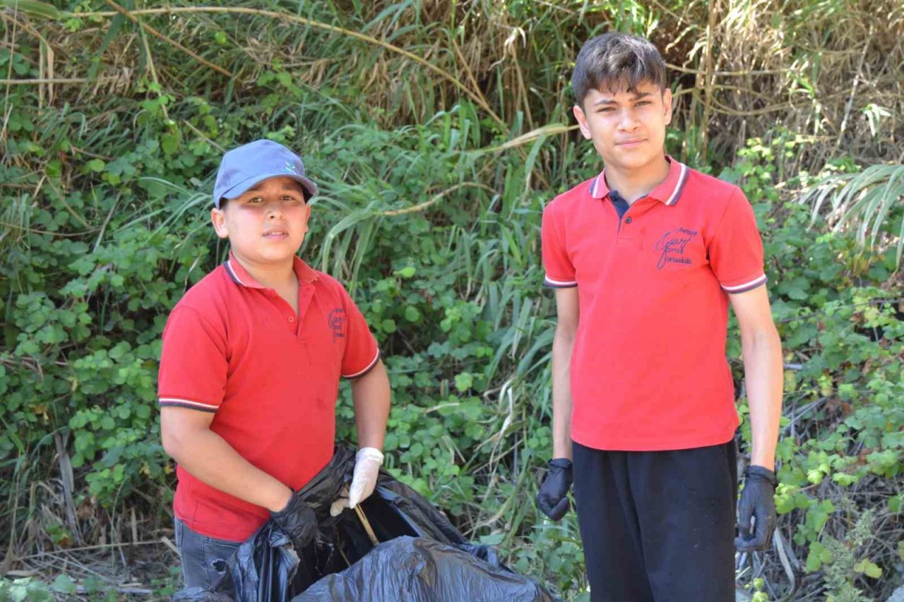 Fethiye Kuş Cenneti’nde temizlik etkinliği yapıldı