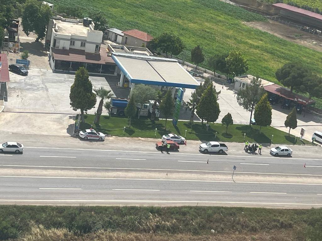 Havadan trafik denetiminde 345 araç kontrol edildi