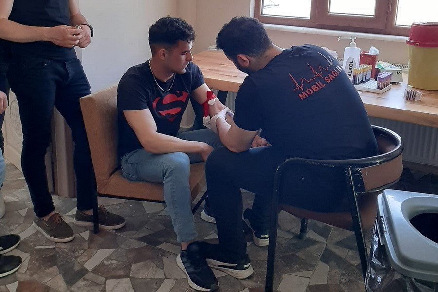 Orman personeli genel sağlık taramasından geçti