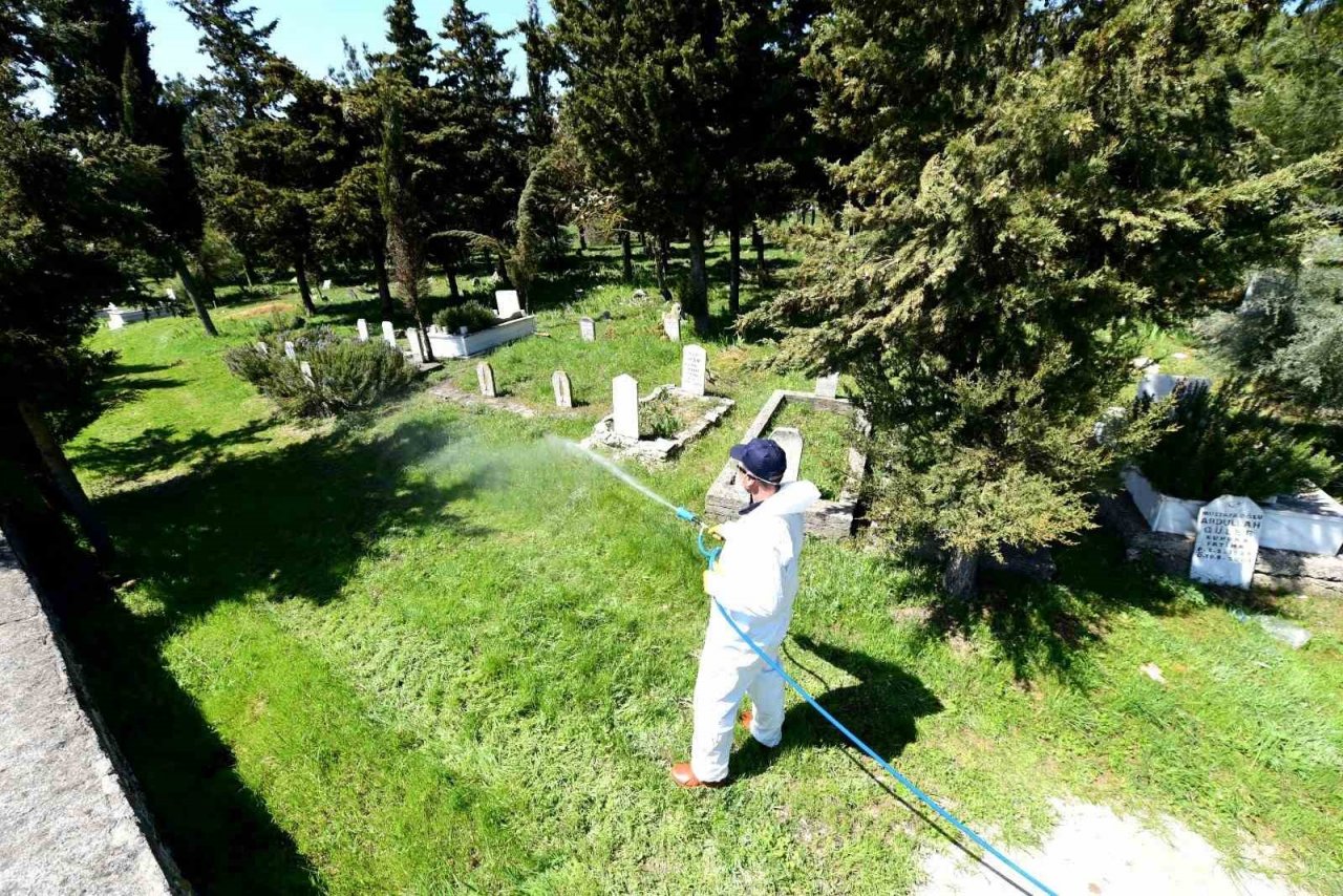 Karesi’de haşere ile mücadele sürüyor