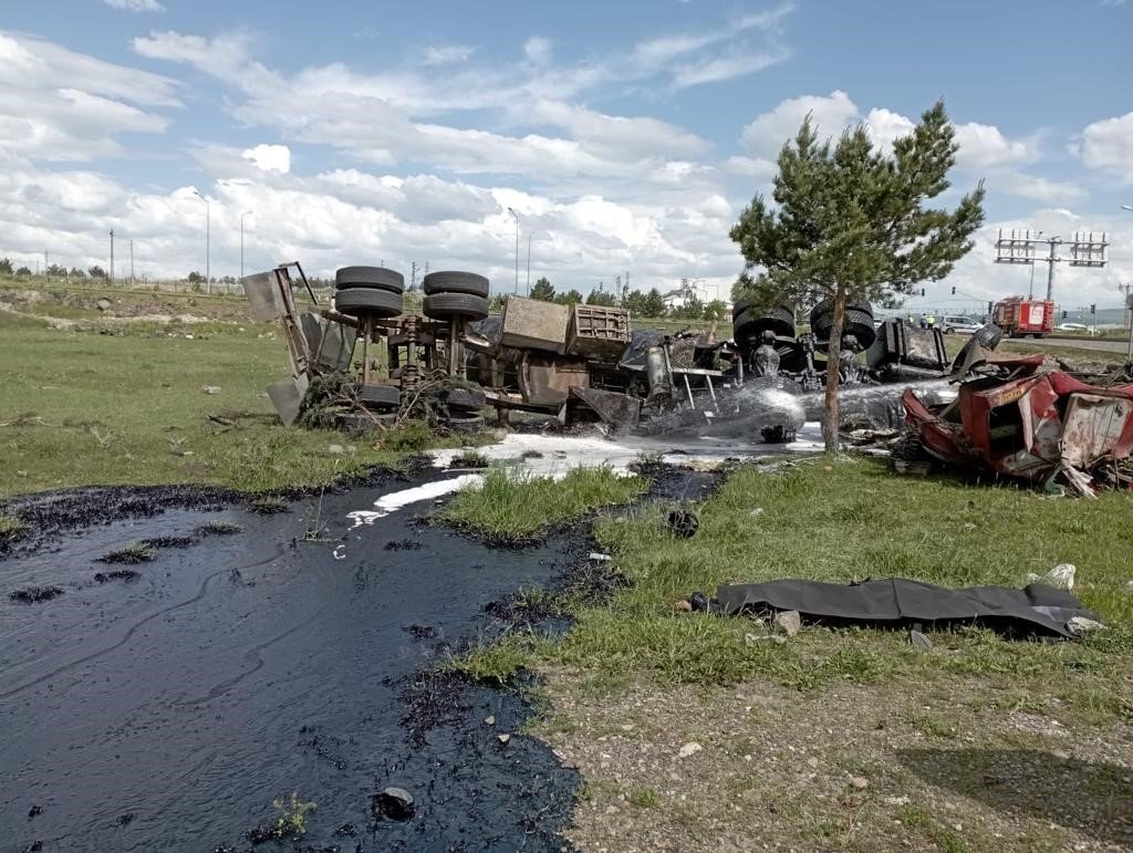 Kars’ta trafik kazası: 1 ölü