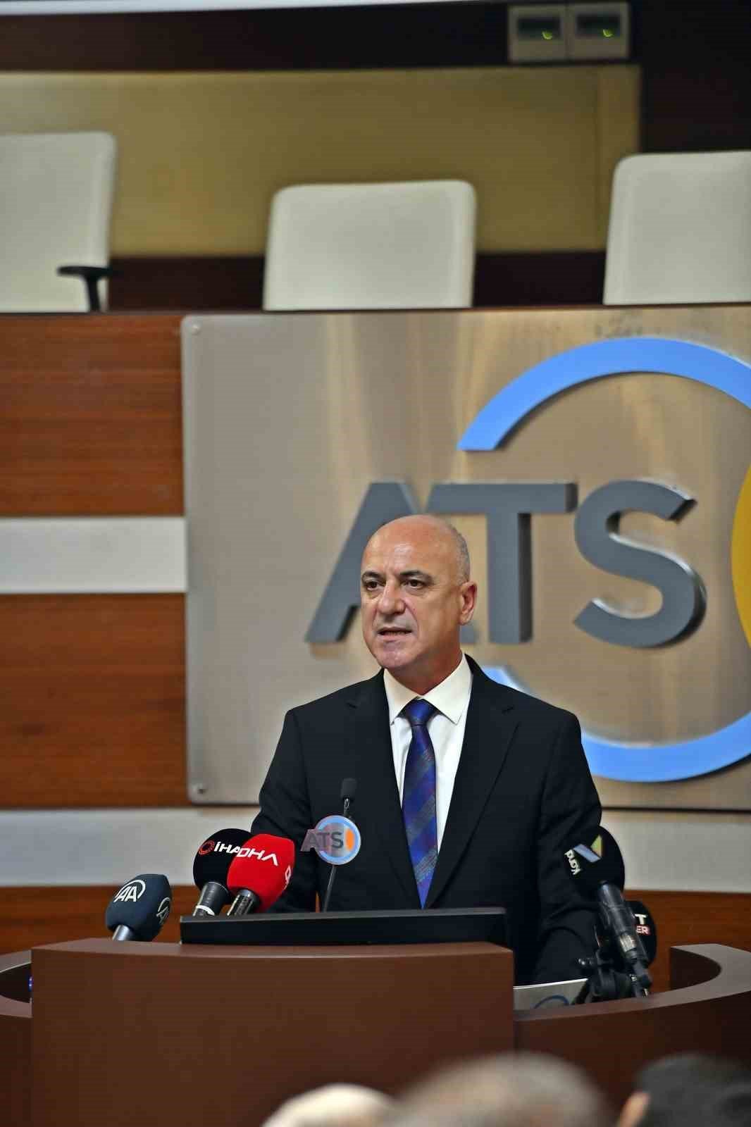 ATSO Başkanı Ali Bahar: “Mayıs ayında enflasyon yavaşladı”