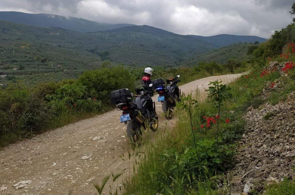 Motosikletli Jandarma timleri Kapıdağ’da görev başında