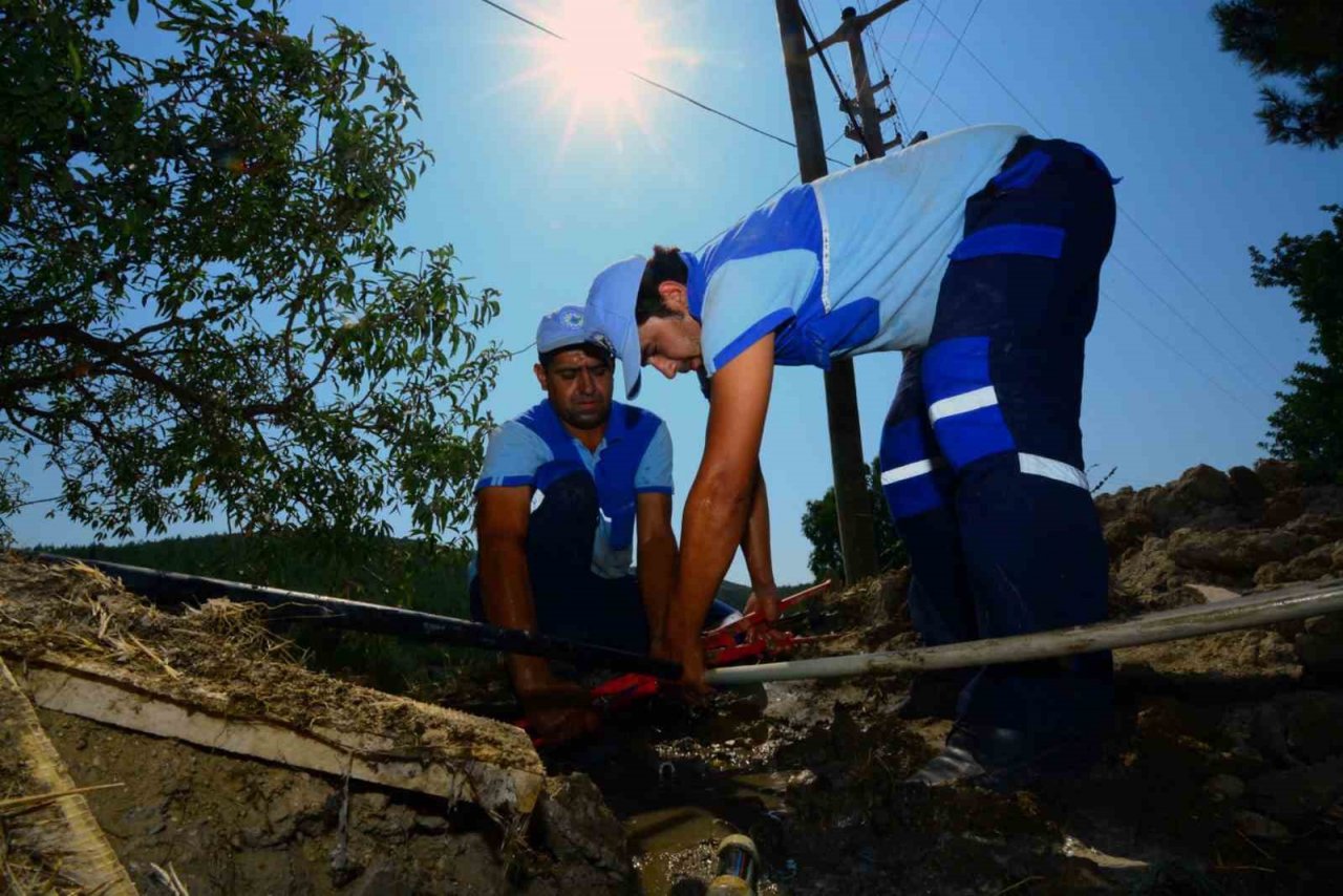 Başkan Gürün, Datça’ya su sözünü yerine getirdi