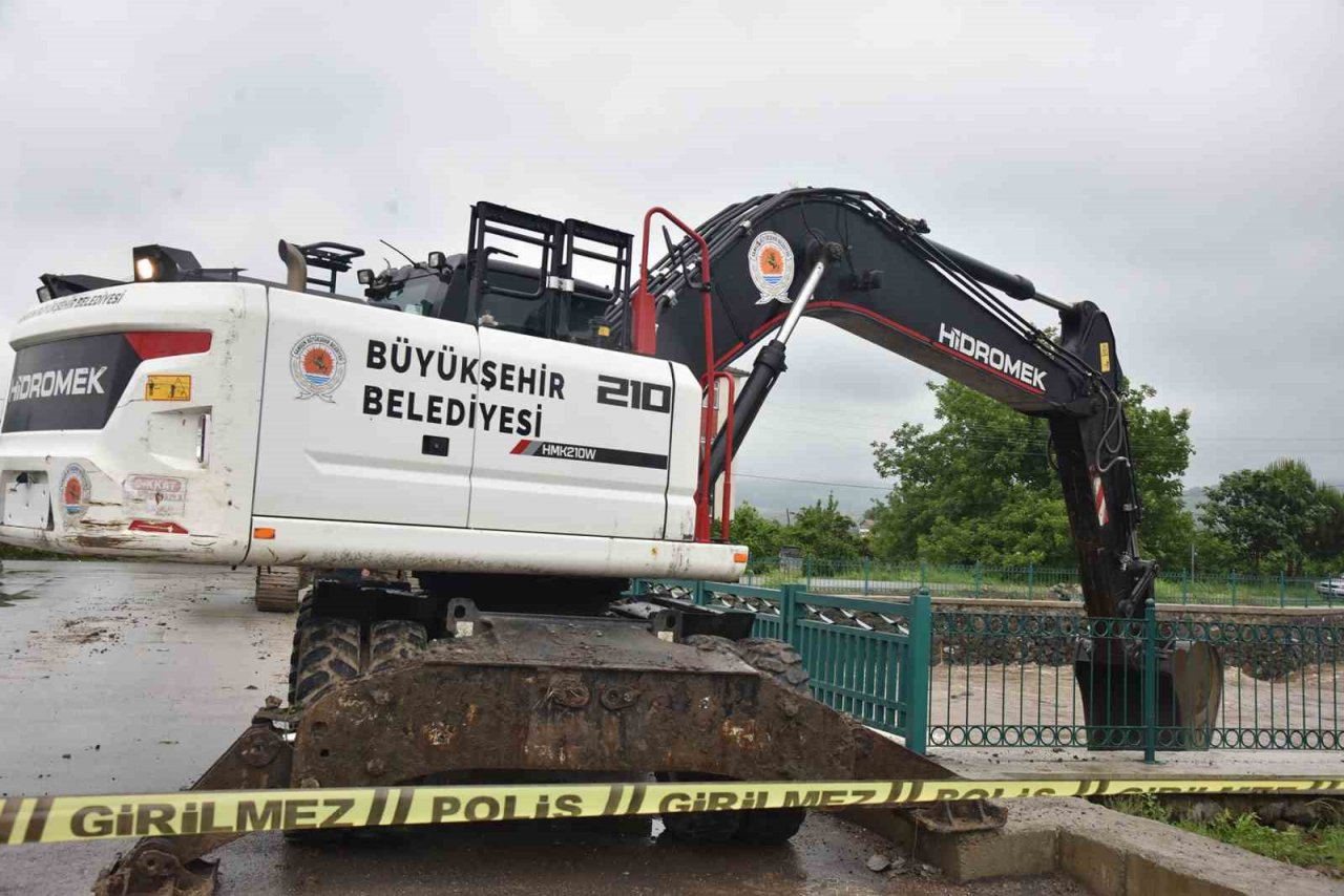 Samsun’da sel ve heyelanla mücadele