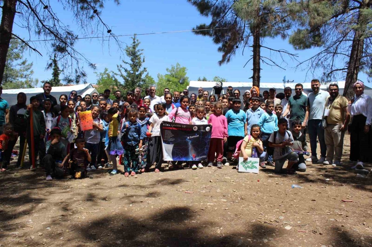 Samsun İl Millî Eğitim Müdürlüğü’nden Nurdağı’nda bilim şenliği
