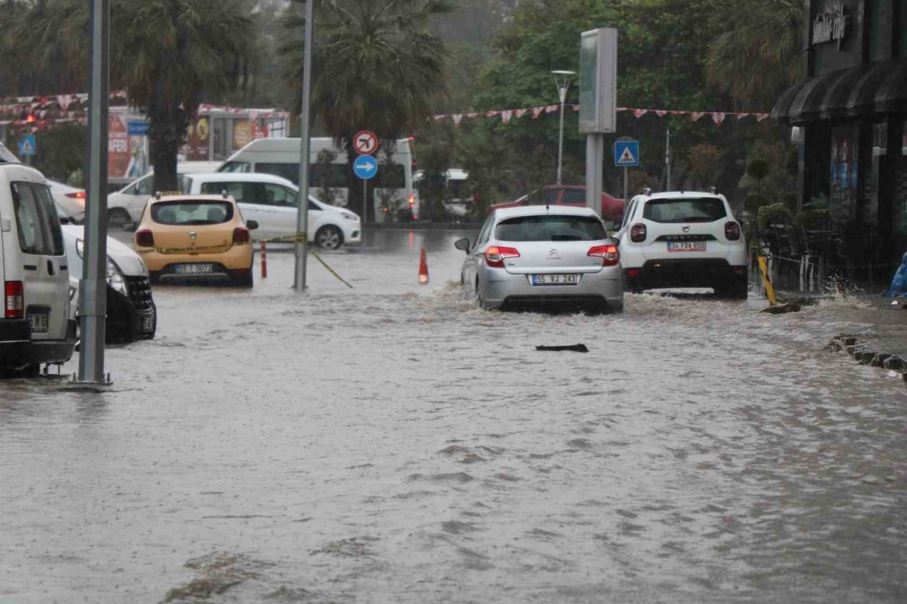 Samsun’a 207 kilo yağış düştü