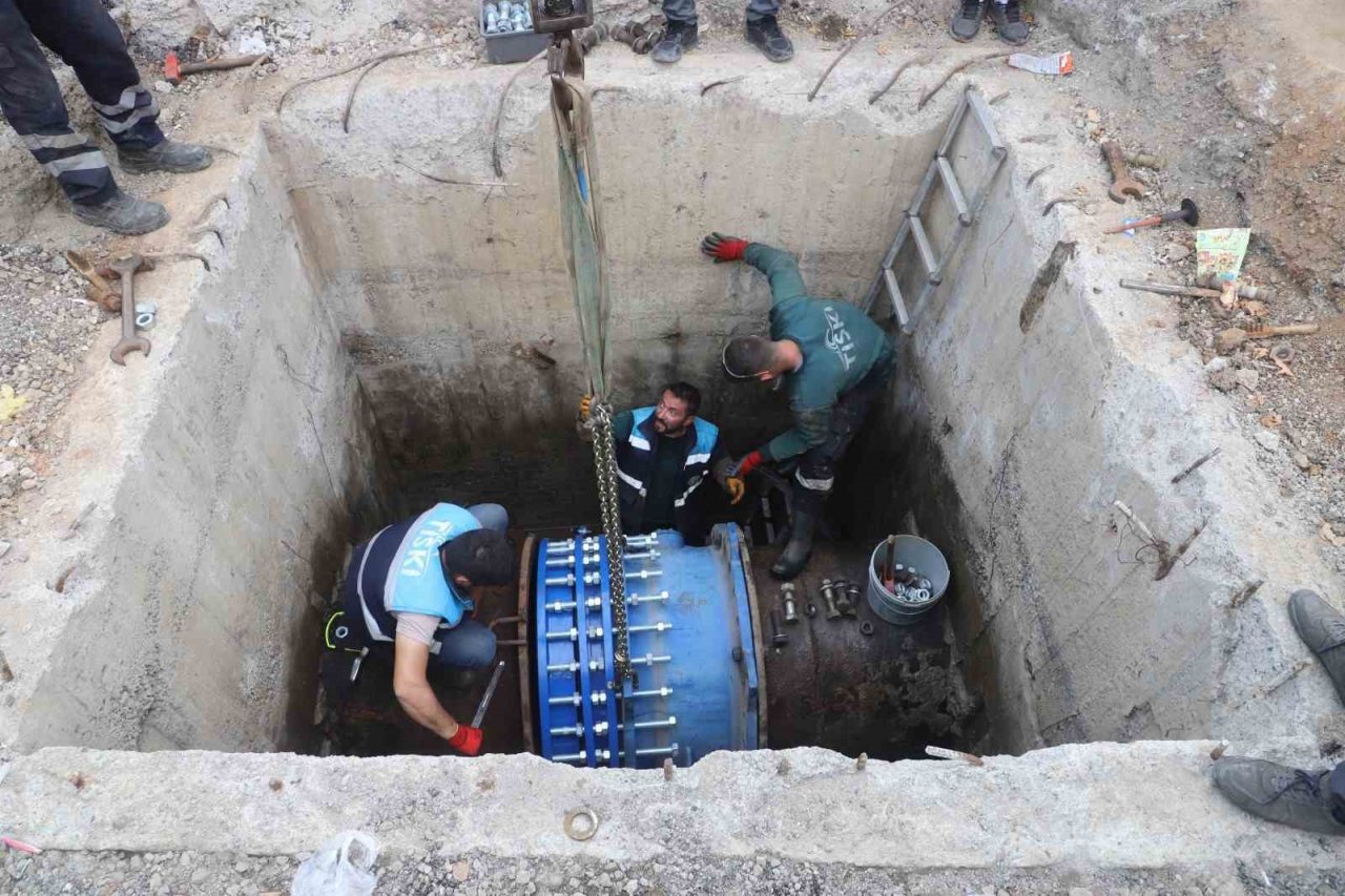 Trabzon’da ana isale hat değişimi çalışmaları sürüyor