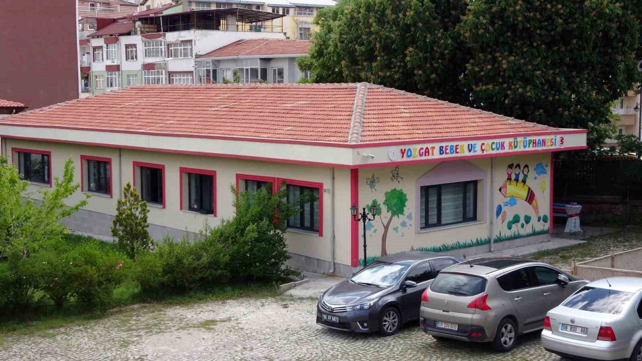 Yozgat’ta Bebek ve Çocuk Kütüphanesi ile çocuk ve ebeveyn arasındaki bağ güçleniyor