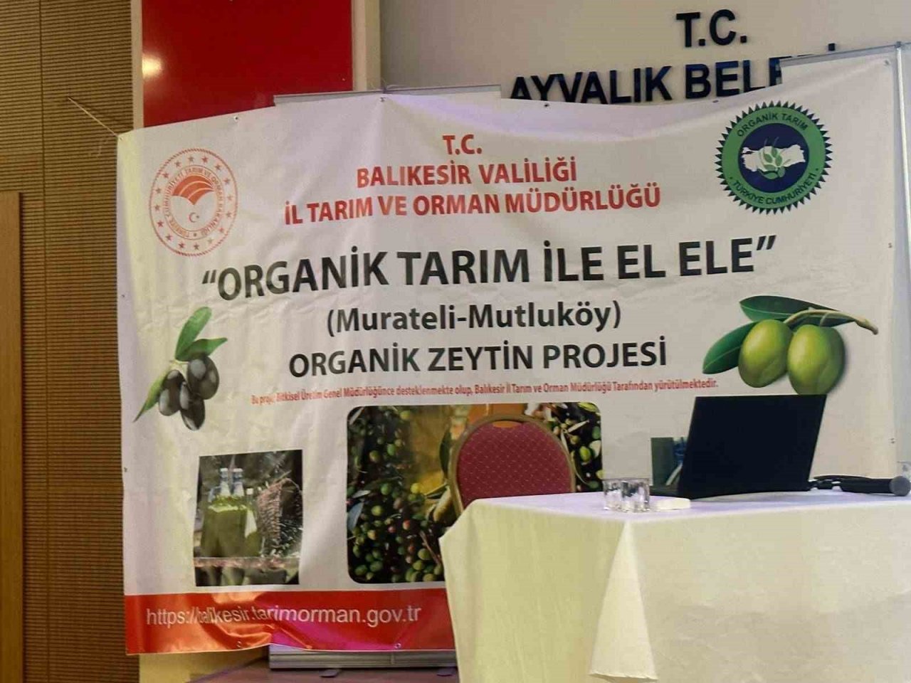 Ayvalık’ta Organik Tarım ile elele