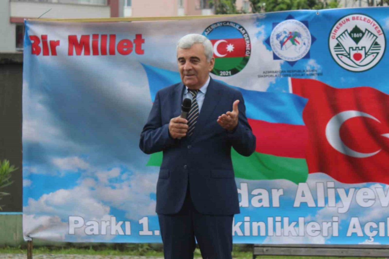 Azerbaycan’ın ulusal lider Haydar Aliyev, doğumunun 100. yılında Giresun’da anıldı