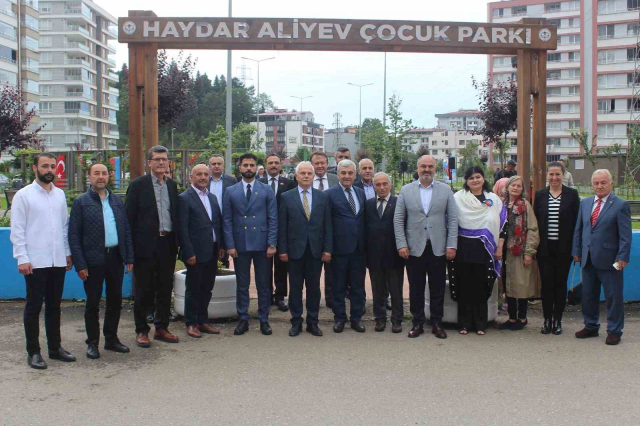 Azerbaycan’ın ulusal lider Haydar Aliyev, doğumunun 100. yılında Giresun’da anıldı