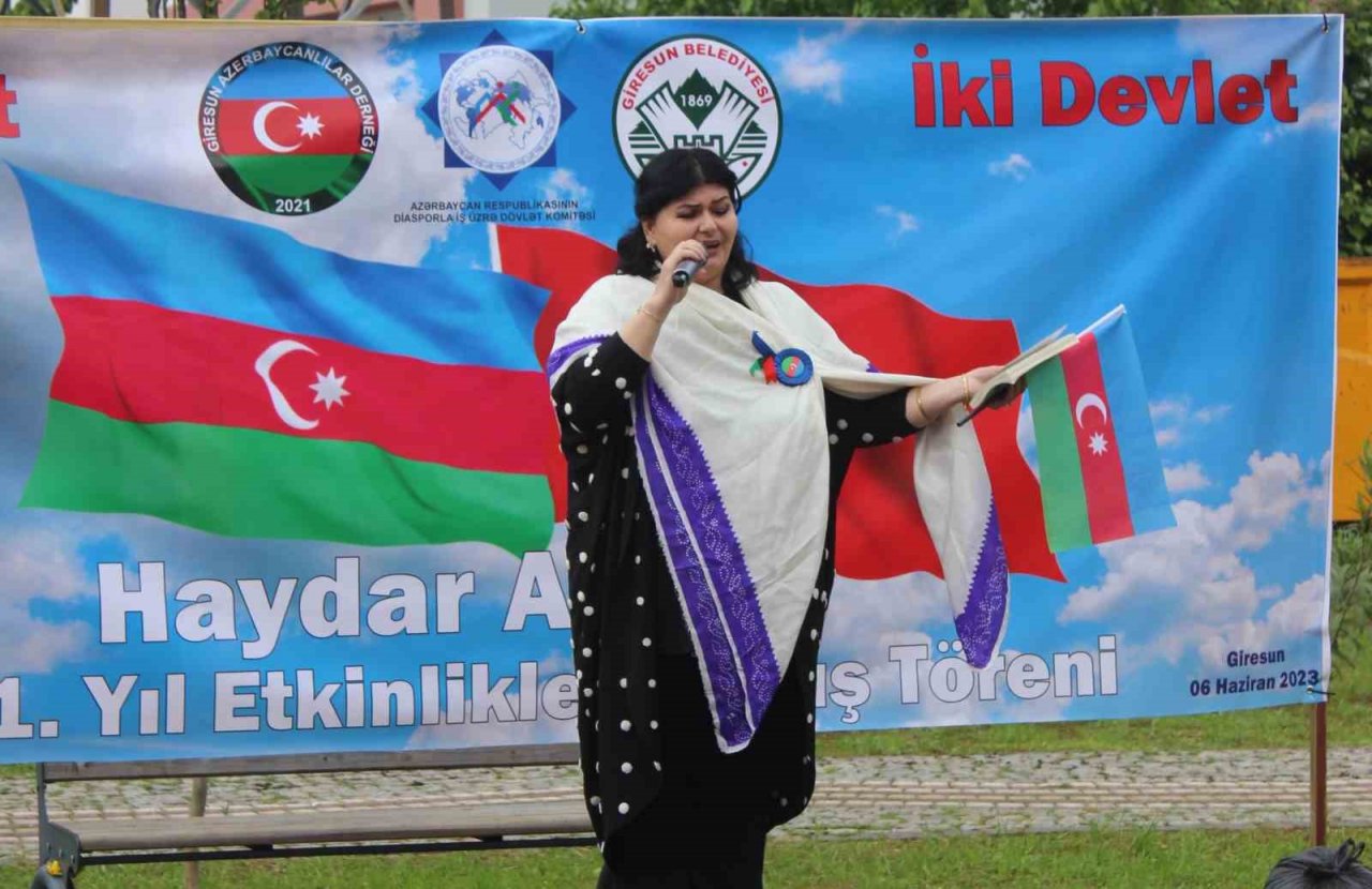Azerbaycan’ın ulusal lider Haydar Aliyev, doğumunun 100. yılında Giresun’da anıldı