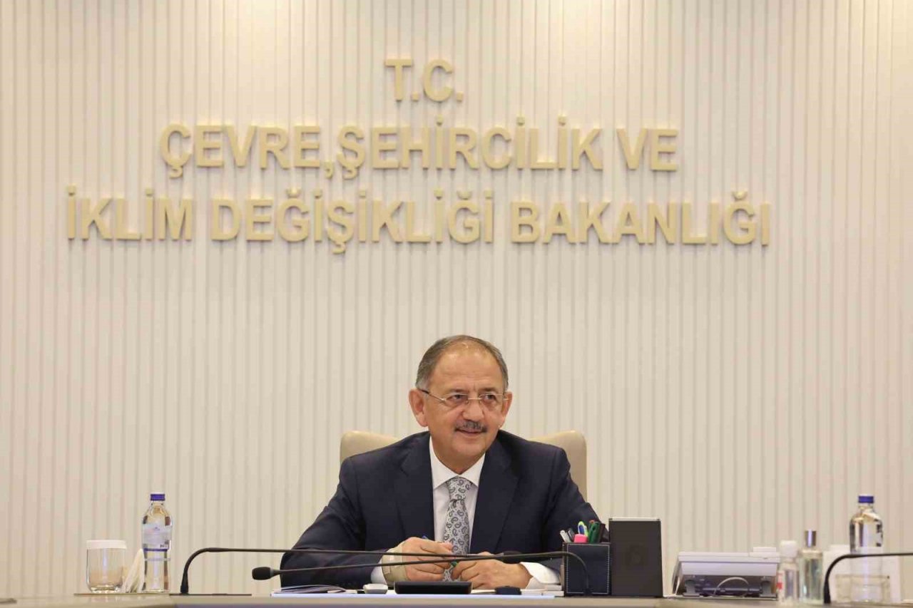 Çevre, Şehircilik ve İklim Değişikliği Bakanlığı’nın önceliği deprem bölgeleri