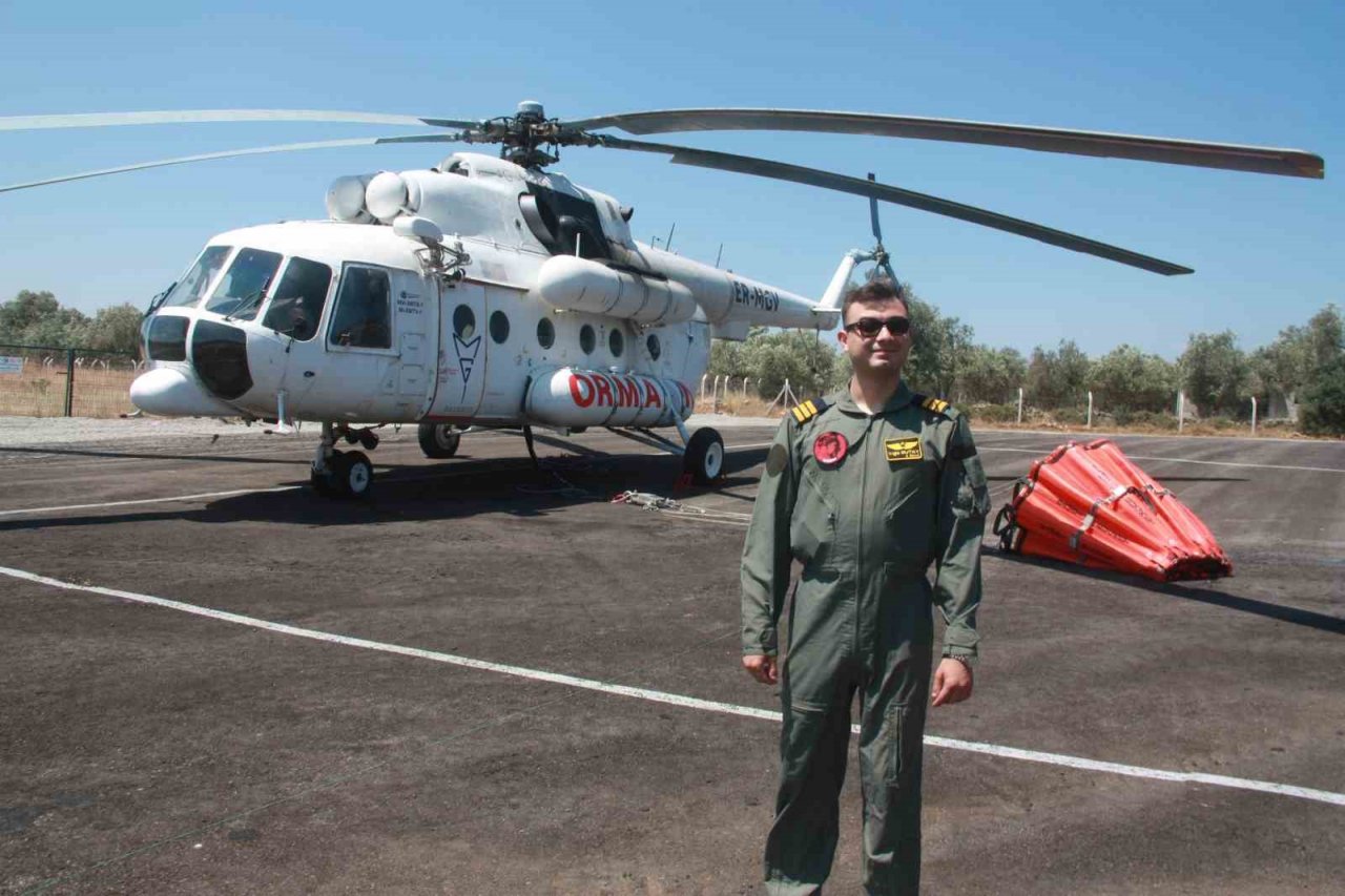 Kazdağları’nı orman yangınlarına karşı ’yarasa helikopter’ koruyacak