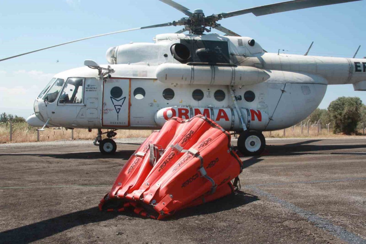 Kazdağları’nı orman yangınlarına karşı ’yarasa helikopter’ koruyacak