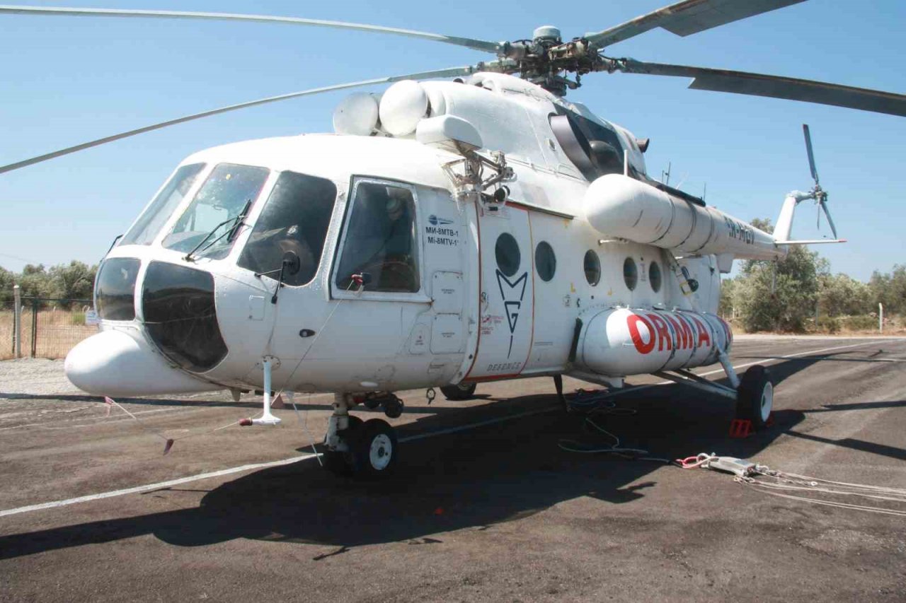 Kazdağları’nı orman yangınlarına karşı ’yarasa helikopter’ koruyacak