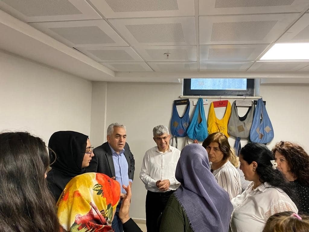 Depremzedelere yönelik kursun sergisi beğenildi