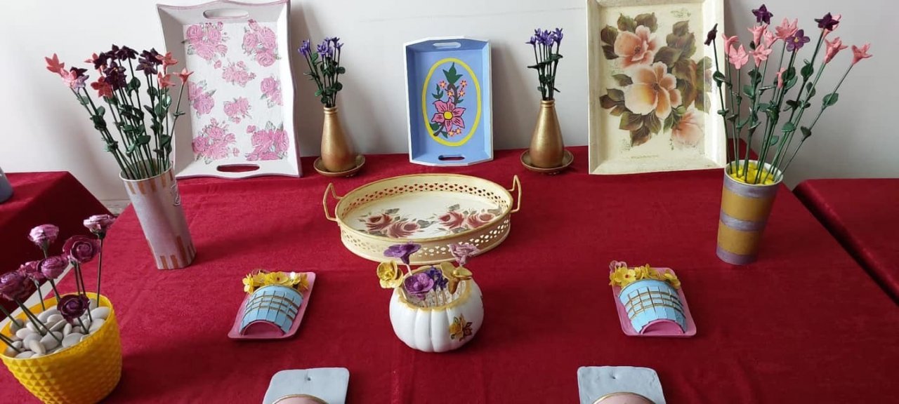 Depremzedelere yönelik kursun sergisi beğenildi