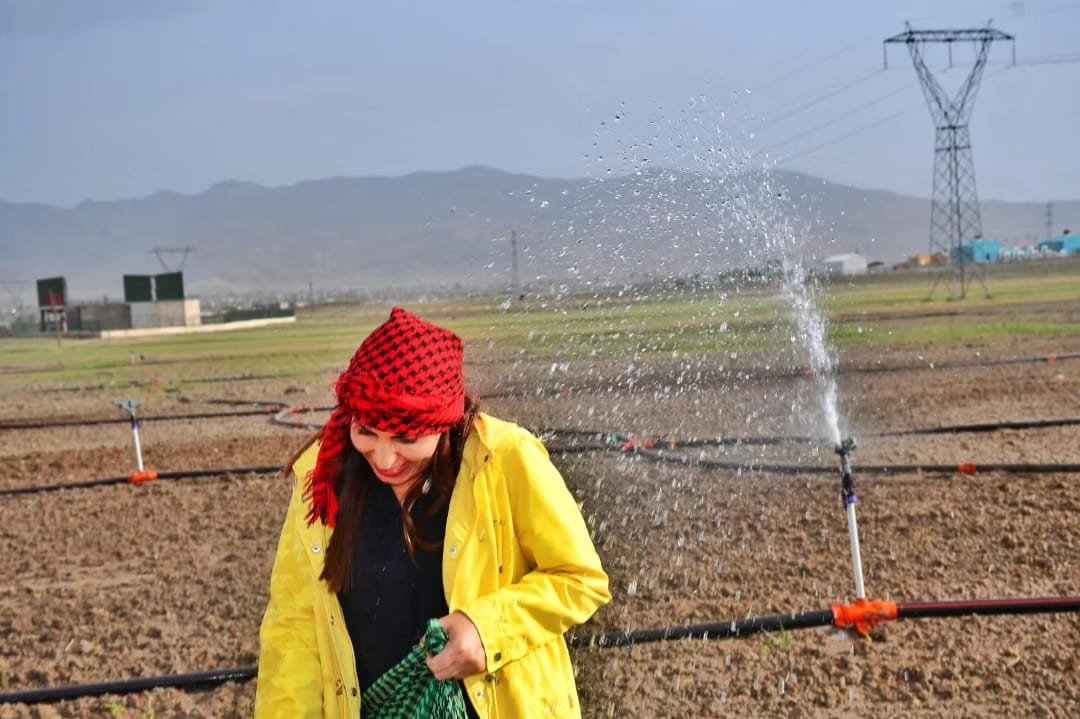 Doğubayazıtlı kadınlar toprağa hayat verdi