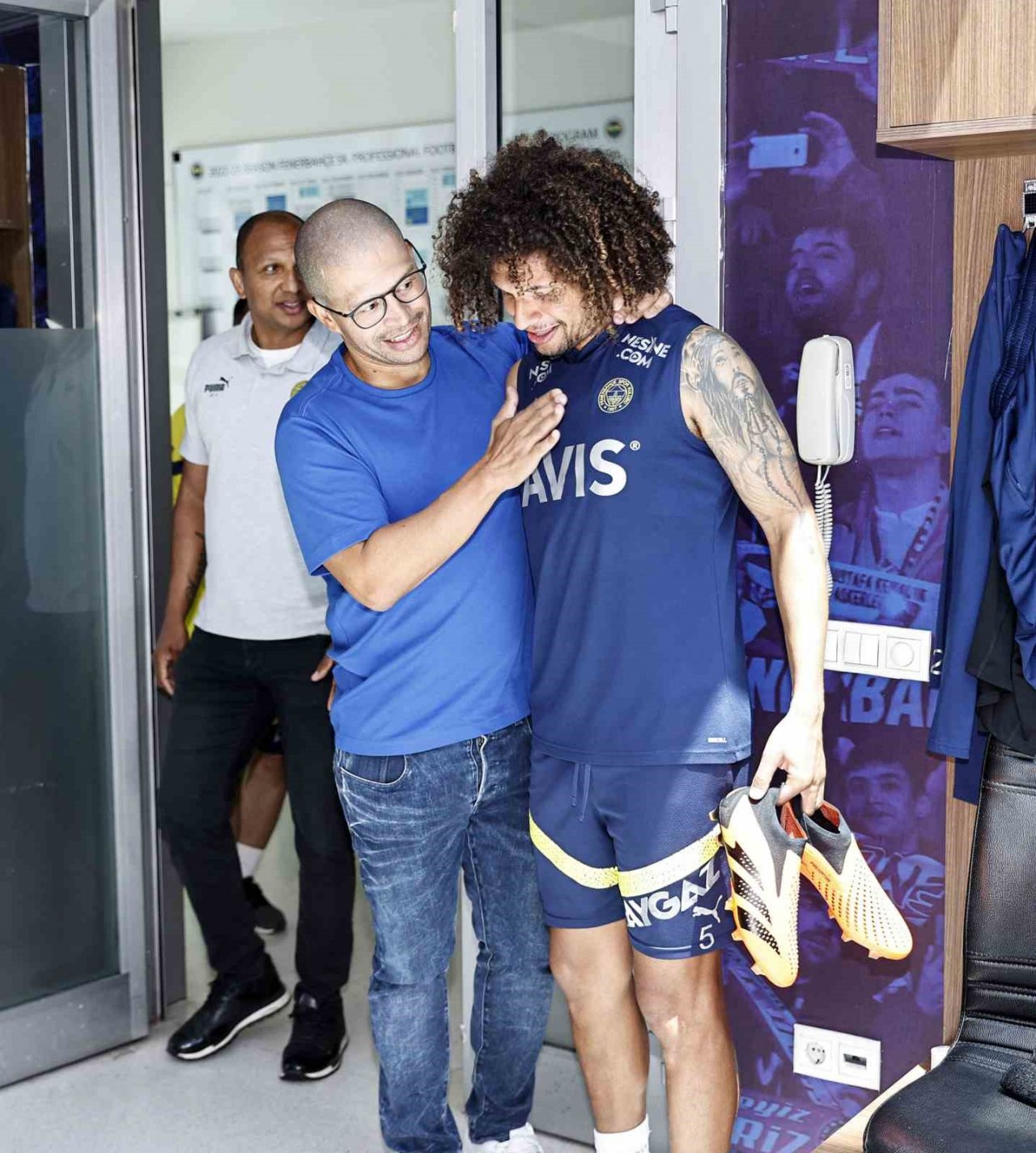 Alex de Souza’dan, Fenerbahçe’ye ziyaret