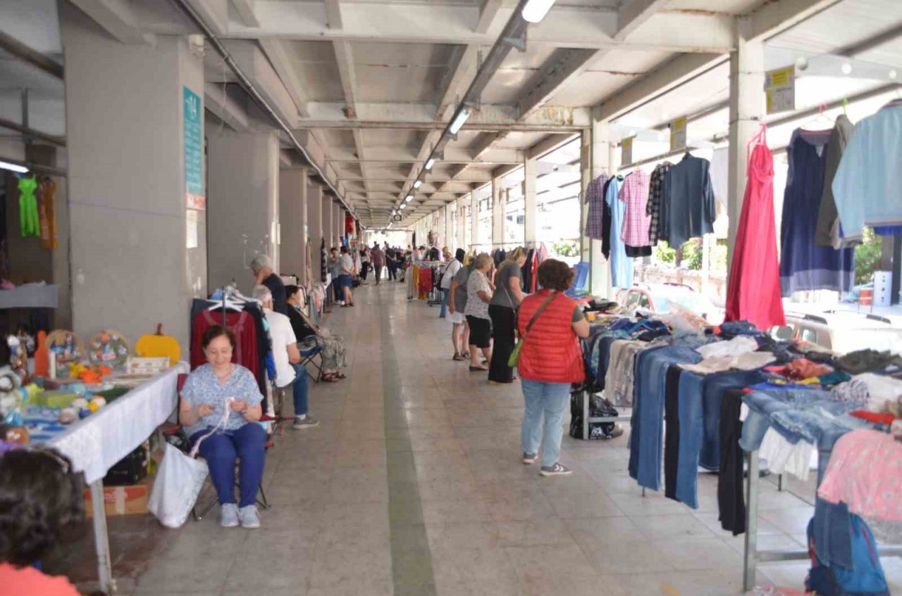 Marmaris’te kadınlar üretime katılıyor