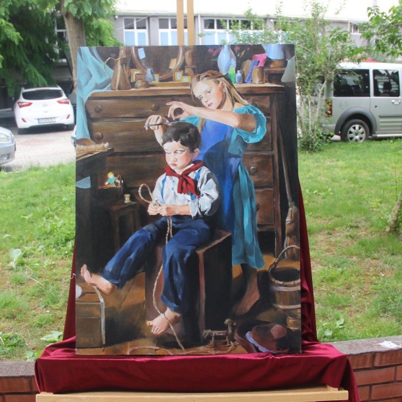 Muğla Güzel Sanatlar Lisesi’nde Resim Sergisi düzenlendi