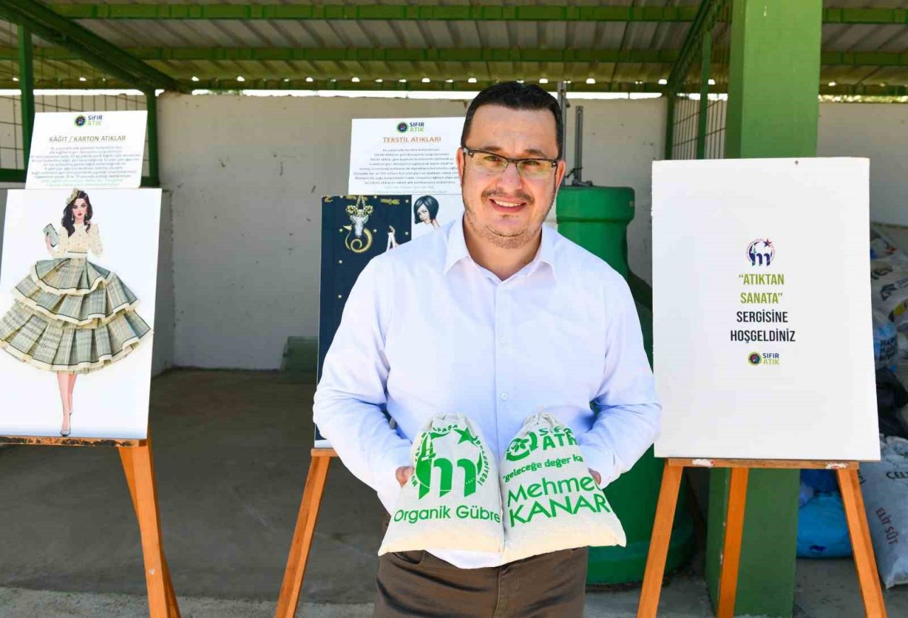 Başkan Kanar "Organik kompostlarımızı, yeşil alanlarla buluşturuyoruz’’