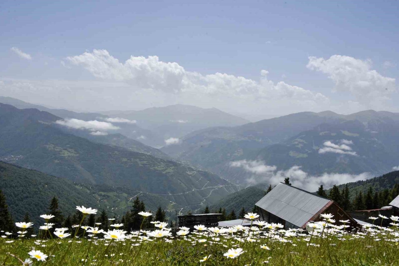 Gümüşhane yaylalarında büyüleyici manzaralar