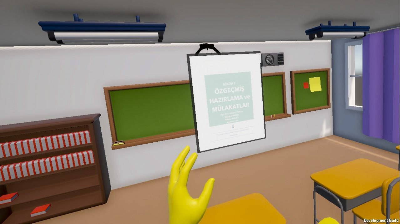 SUBÜ’de Metaverse ortamında ders yapıldı