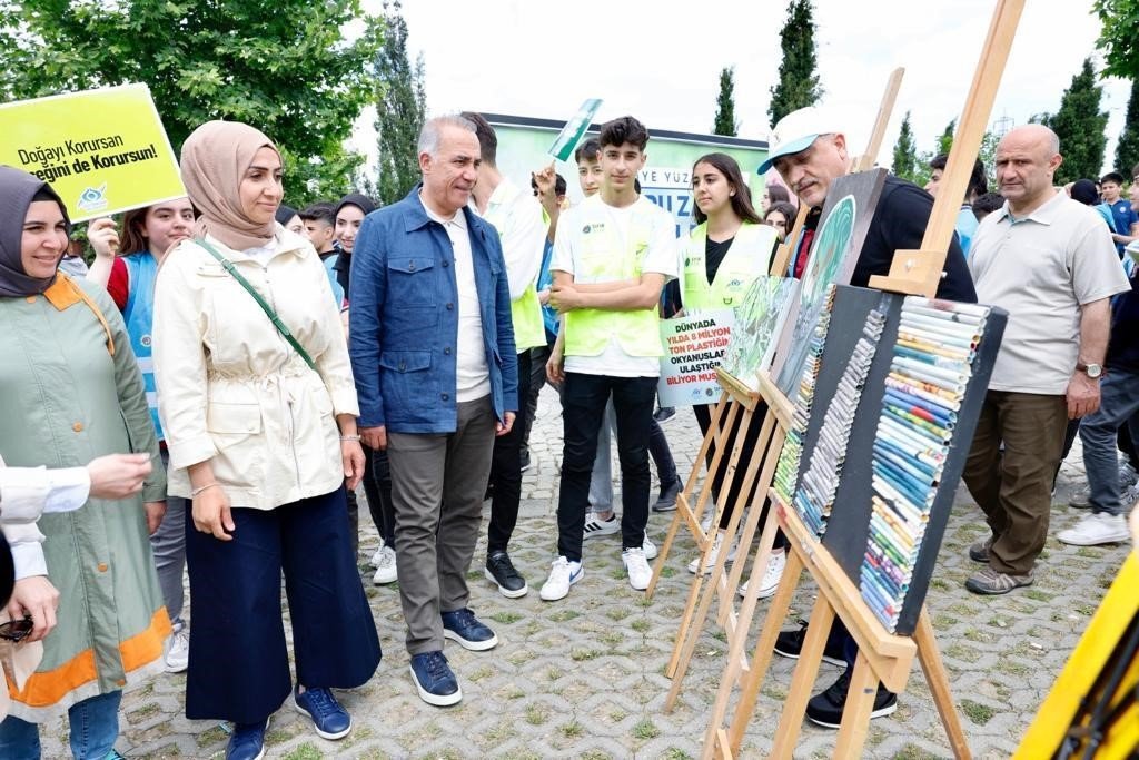 Sultangazi, Çevre Haftasını ‘Temiz Dünya, Temiz Deniz’ sloganıyla kutladı
