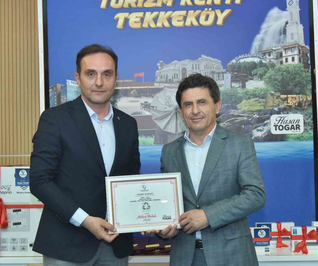 Tekkeköy’de 20 ton atık yağ geri dönüşüme kazandırıldı