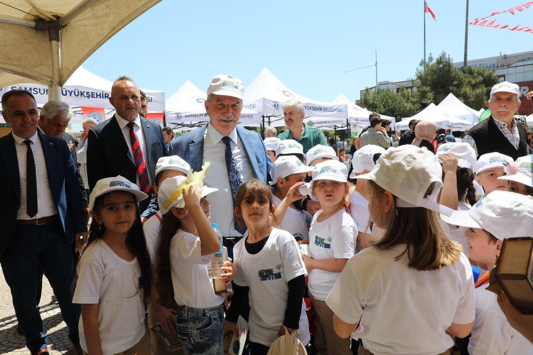 Çevre Haftası kutlamasında “ateş ocağı” ilgi odağı oldu