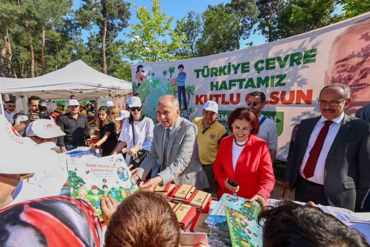 Denizli’de Çevre Haftası’nda çocukları unutulmadı