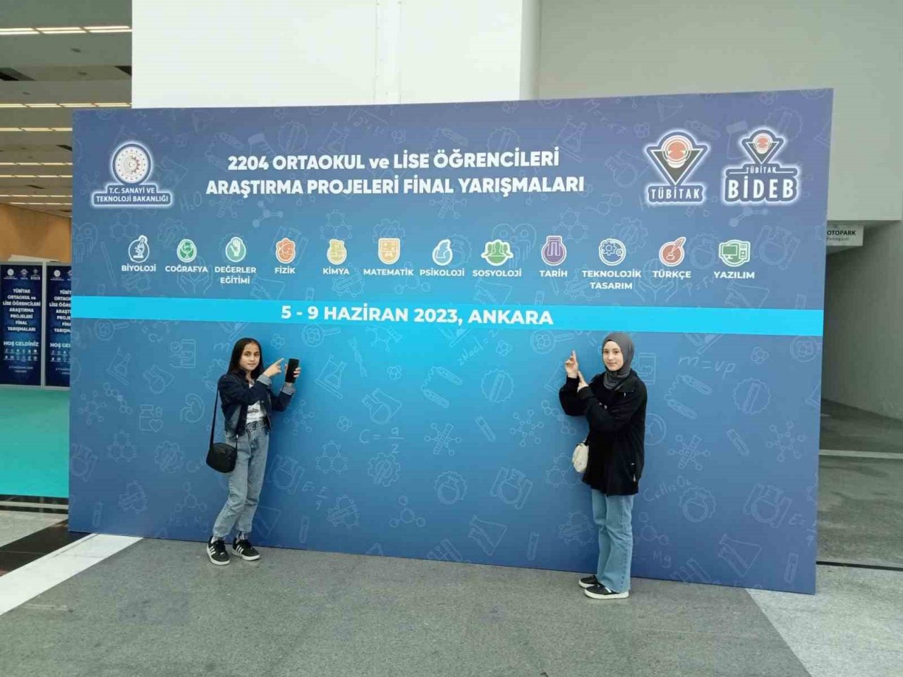 TÜBİTAK proje yarışmasında bölge birincisi oldular