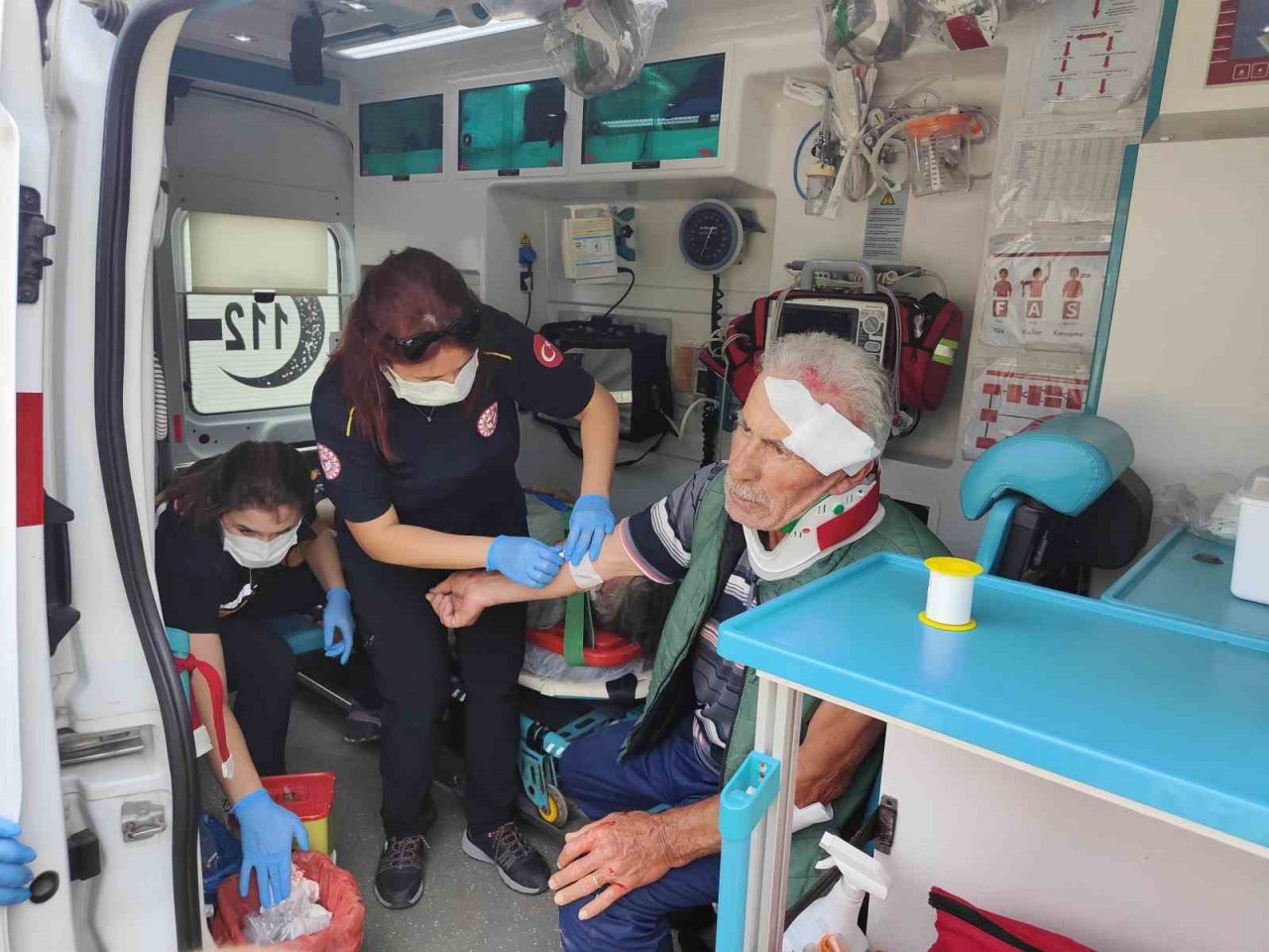 Kuşadası’nda trafik kazası: 2 yaralı