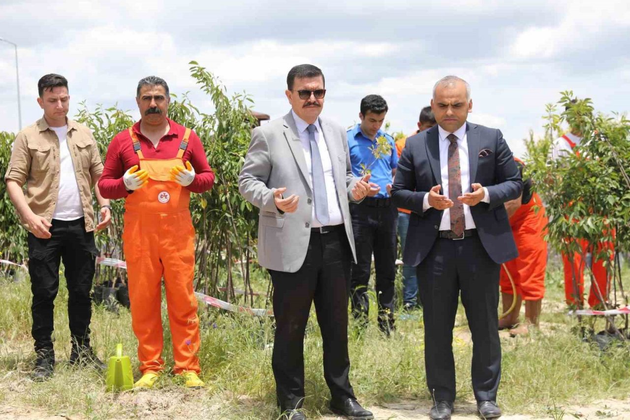 Burdur’da yeni cezaevi kampüsünde fidan dikim etkinliği düzenlendi