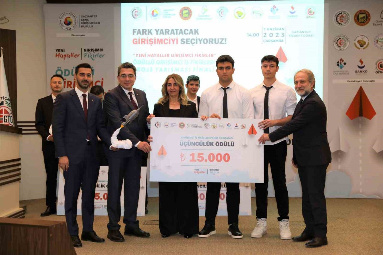 Büyük yarışmada ödüller sahibini buldu