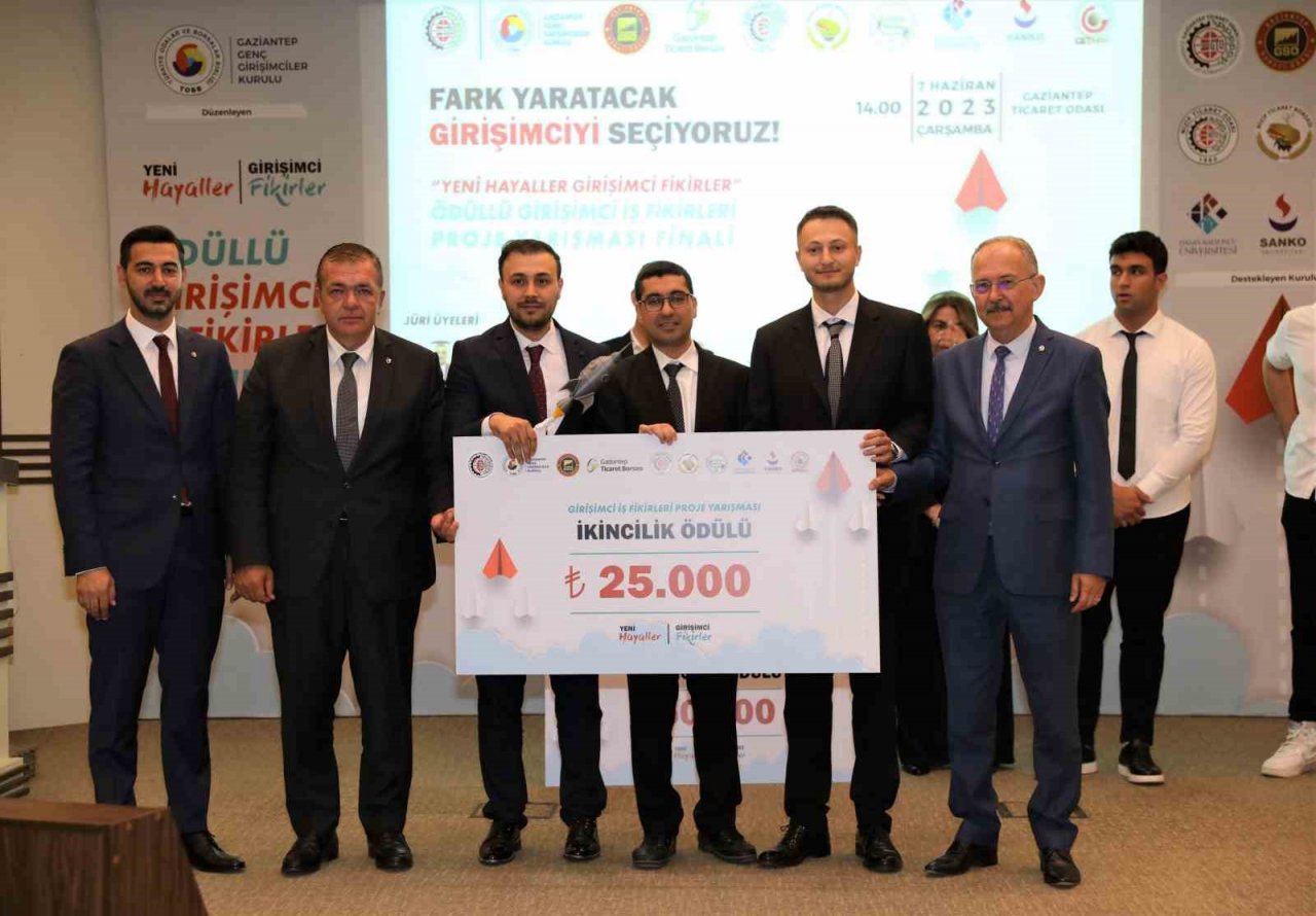 Büyük yarışmada ödüller sahibini buldu