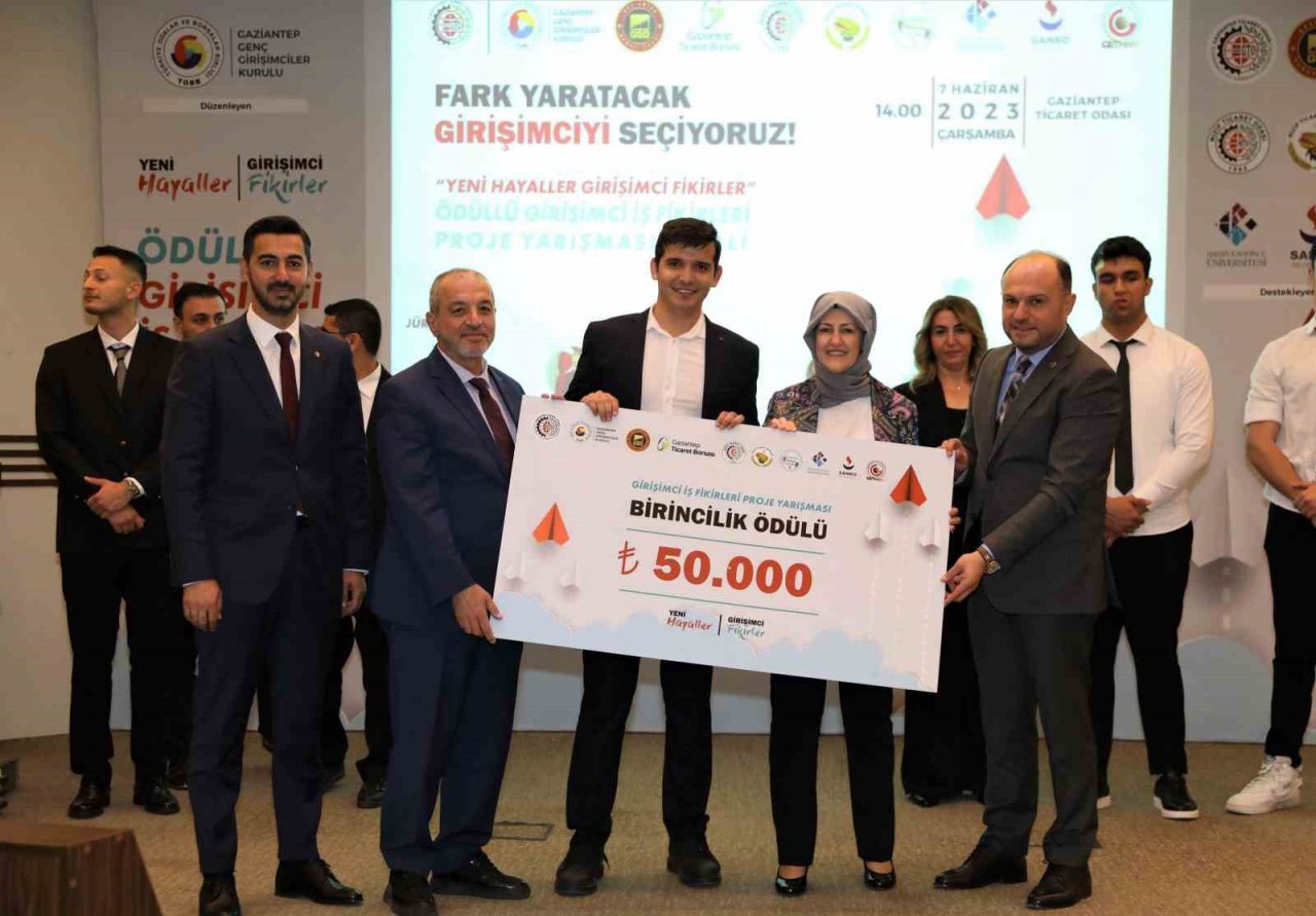 Büyük yarışmada ödüller sahibini buldu