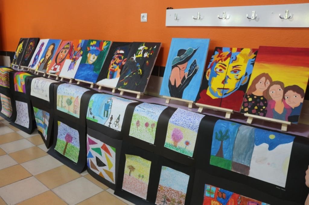 Domaniç Ortaokulu’nda yılsonu sergisi