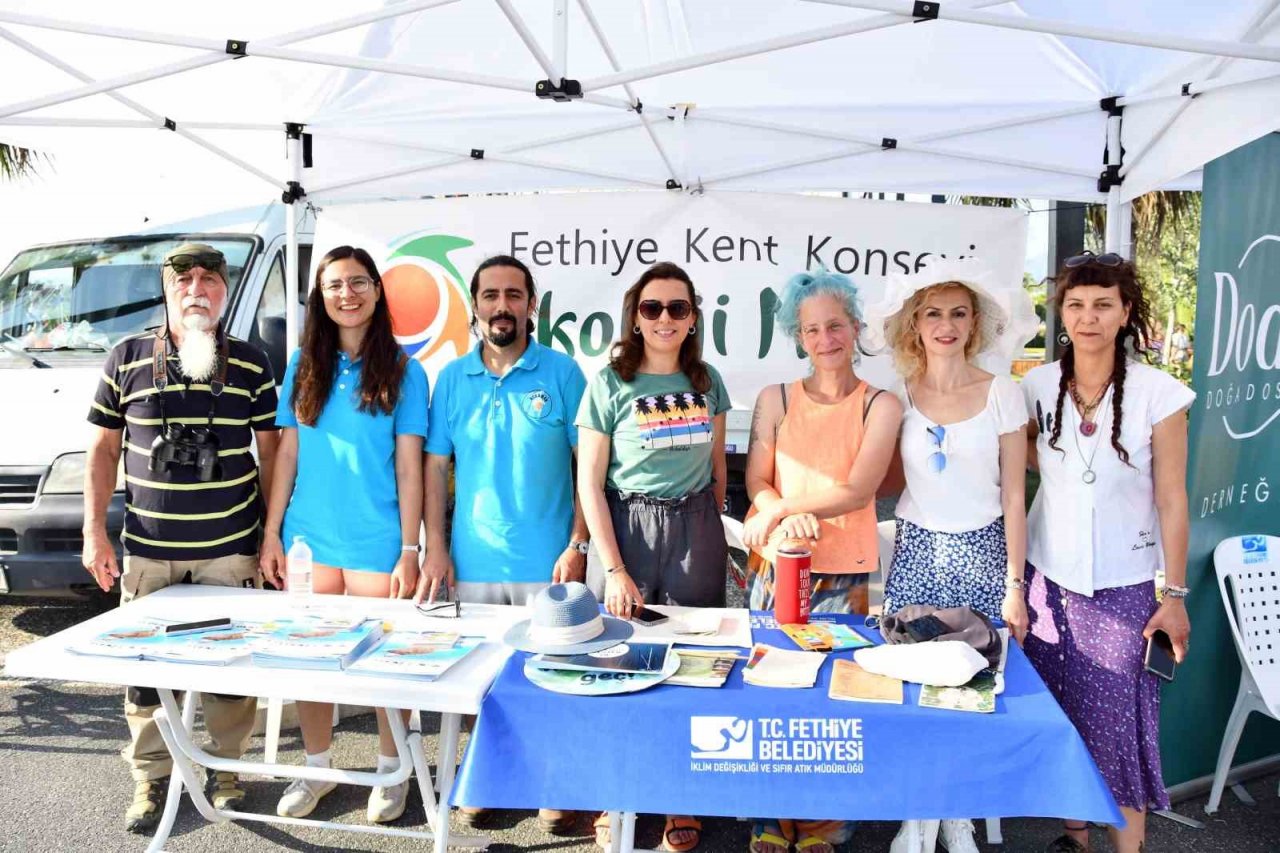 Fethiye Uçurtma Şenliği’nde gönüllerince eğlendiler